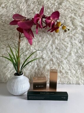BISHA SETTING POWDER & RICE WATER MAKE-UP REMOVER W/ BONUS CIELE POWDER BLUSH!